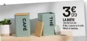 Centrakor La Boîte offre