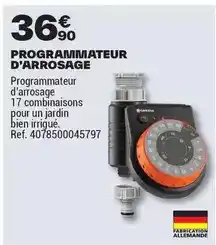 Brico Dépôt Bien - programmateur d'arrosage offre
