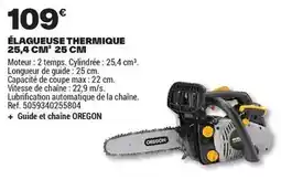 Brico Dépôt Oregon - élagueuse thermique 25,4 cm 25 cm offre