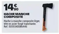 Brico Dépôt Hache manche composite offre