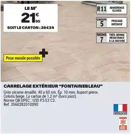 Brico Dépôt Extérieur offre