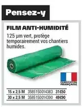 Brico Dépôt Film anti-humidite offre
