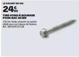 Brico Dépôt Tire-fond à bourrer pour bac offre