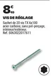 Brico Dépôt Vis de relage offre