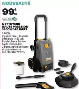 Brico Dépôt Canon - nettoyeur haute pression 1800iu 145 bars offre