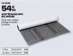 Brico Dépôt Soprema - sop'écran hpv r2 30x11 offre