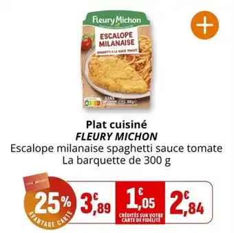 Coccimarket Plat cuisiné fleury michon offre