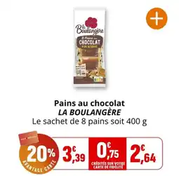 Coccimarket Pains au chocolat la boulangère offre