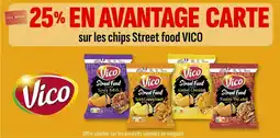 Coccimarket Sur les chips street food vico offre
