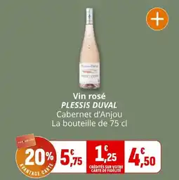 Coccimarket Vin rosé plessis duval offre