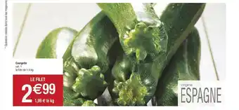 Cora x Carrefour Courgette offre