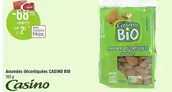 Amandes Décortiquées Casino Bio