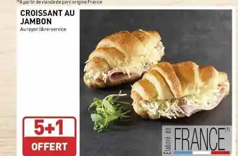 Grand Frais Croissant Au Jambon offre