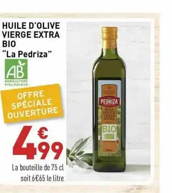 Grand Frais Huile D'olive Vierge Extra Bio offre