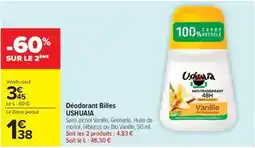Carrefour Market Déodorant billes ushuaia offre