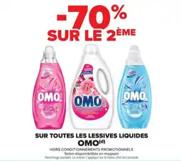 Carrefour Market SUR TOUTES LES LESSIVES LIQUIDES OMO offre