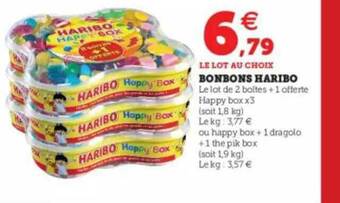 Hyper U Bonbons Haribo offre