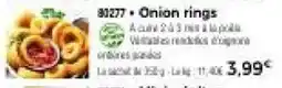 Thiriet Onion rings offre