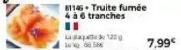 Thiriet Truite fumée 4 à 6 tranches offre