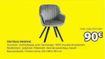 JYSK Fauteuil Onsevig offre