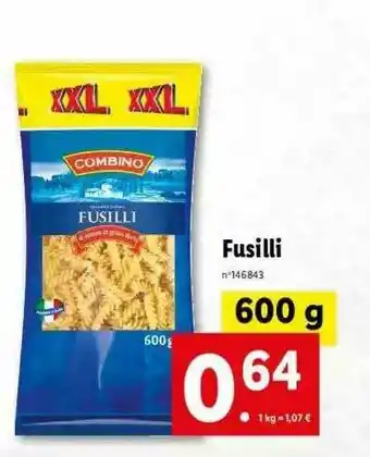 Lidl Fusilli Combino offre