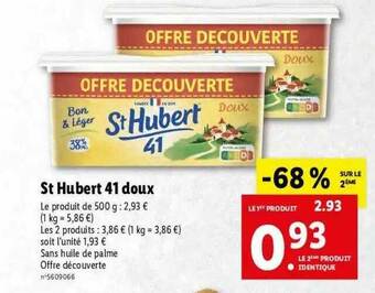 St Hubert 41 Doux