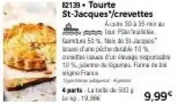 Thiriet Tourte St-Jacques,crevettes offre
