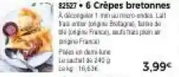 Thiriet 6 Crêpes bretonnes offre