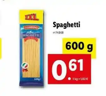 Lidl Spaghetti Combino offre