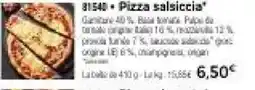 Thiriet Pizza salsiccia offre