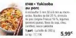 Thiriet Yakisoba au porc offre