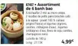 Thiriet Assortiment de 6 banh bao offre