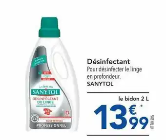 METRO Désinfectant Sanytol offre