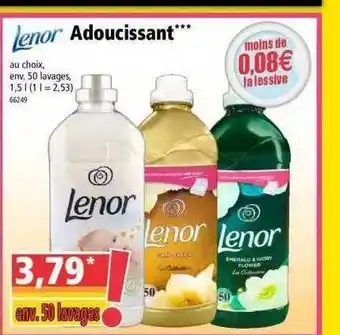 Norma Adoucissant*** Lenor offre