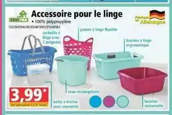 Norma Accessoire Pour Le Linge Toptex offre