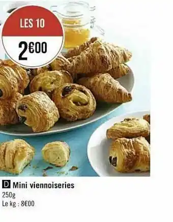 Mini Viennoiseries