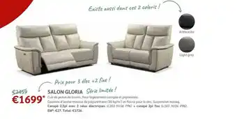 Meubles Crack Salon Gloria offre