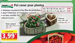 Norma POWER GARDEN Pot coeur pour plantes offre