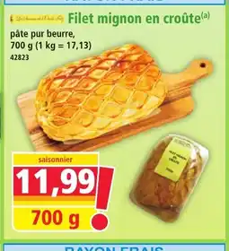 Norma Filet mignon en croûte offre