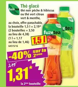Norma FUZE TEA Thé glacé offre