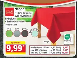 Norma CASA ROYALE Nappe offre