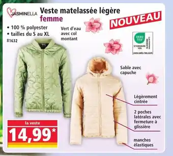 Norma JASMINELLA Veste matelassée légère femme offre