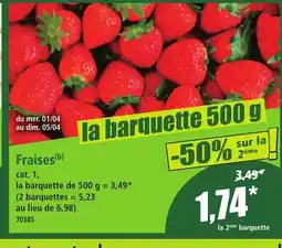 Norma Fraises offre