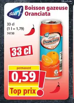 Norma SURF Boisson gazeuse Oranciata offre