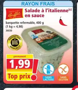 Norma Salade à l'italienne en sauce offre