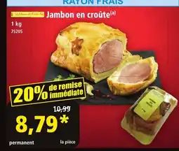 Norma Jambon en croûte offre
