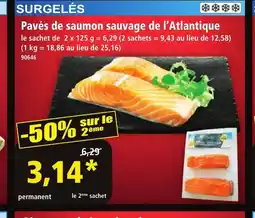 Norma Pavés de saumon sauvage de l'Atlantique offre