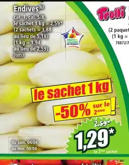 Norma Endives offre