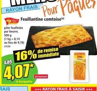 Norma Feuillantine comtoise offre