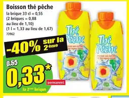 Norma Boisson thé pêche offre